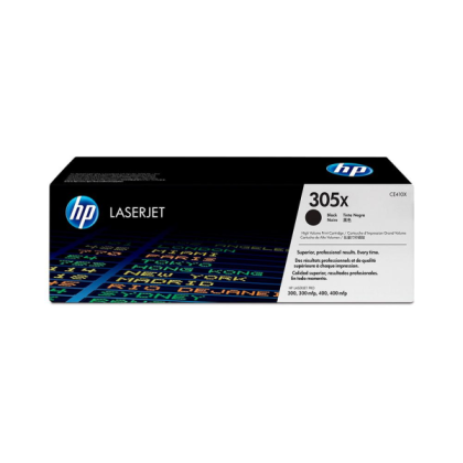 HP 305X - ALTO RENDIMIENTO - NEGRO - ORIGINAL - LASERJET - CARTUCHO DE TóNER (CE410X) - PARA LASERJET PRO 300 M351, 400 M451, M