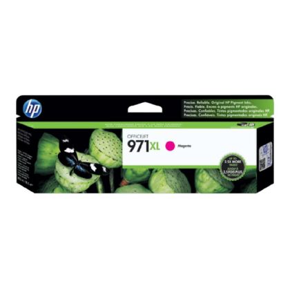 HP 971XL (CN627AM) ORIGINAL HIGH YIELD INKJET INK CARTRIDGE - SINGLE PACK - MAGENTA - 1 EACH - 6600 PAGES